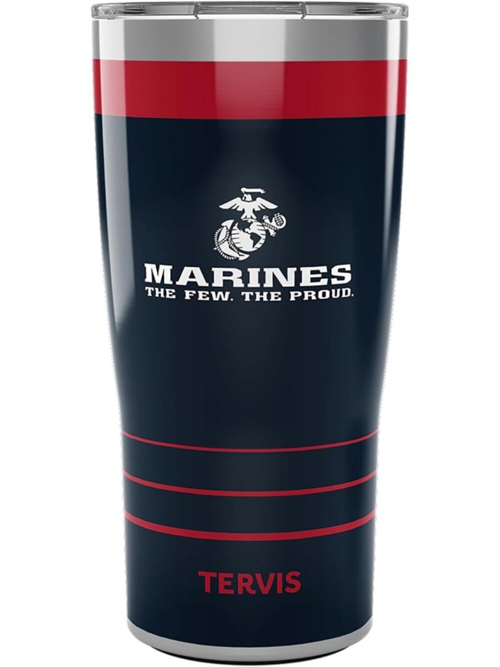 Insulated Stainless Steel Travel Tumbler - 20oz, Keeps Drinks Hot & Cold